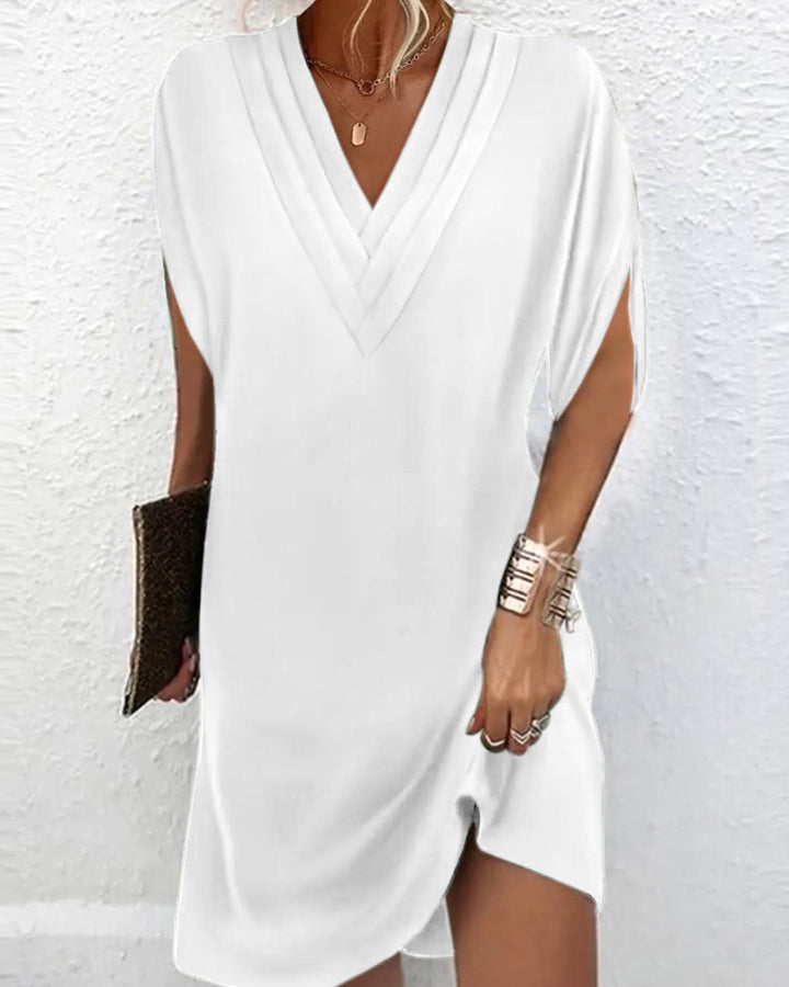 Amélie | Elegant Dress with V-Neck