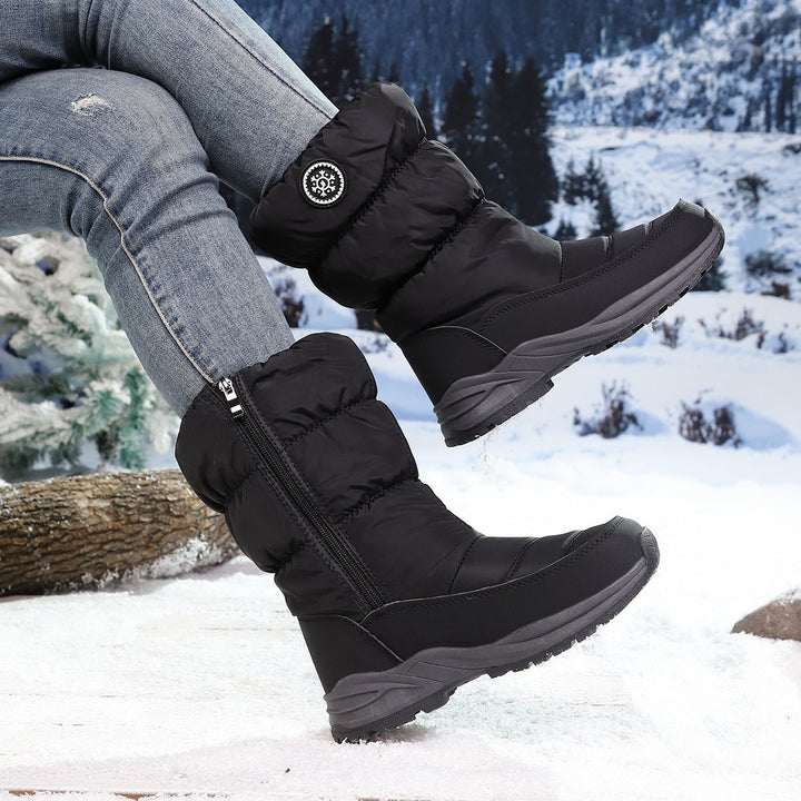 Cushioned Slip-On Premium Mid-Calf Women&