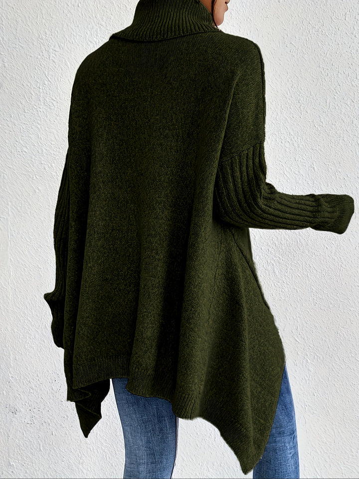 Irina | Oversized Turtleneck Sweater