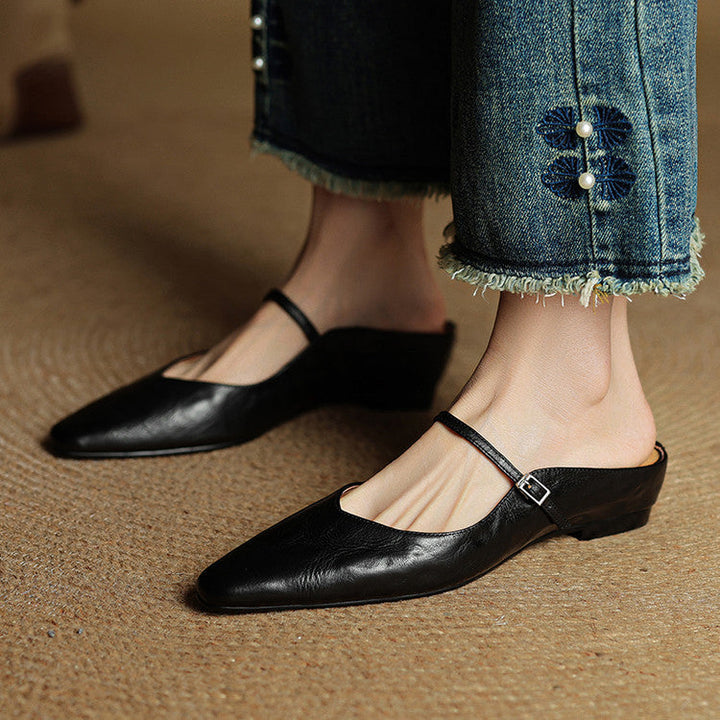 Orella | Genuine Leather Mules