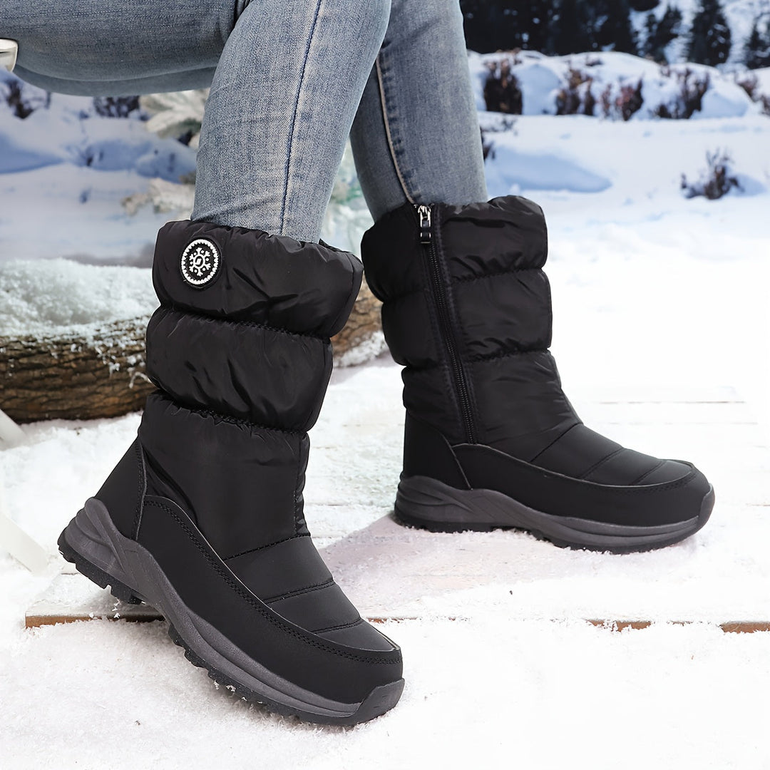 Cushioned Slip-On Premium Mid-Calf Women&